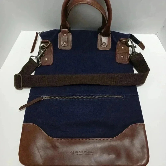 United By Blue Handbags - United By Blue Heavy Canvas Leather Bag